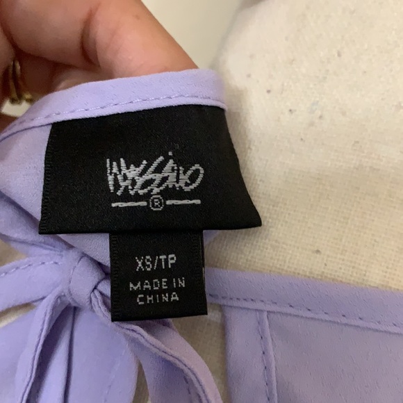 Massimo light purple top - Picture 8 of 13